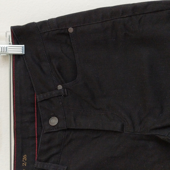 Talbot's Black Curvy Slim Ankle Jeans Size 2/26 - Picture 3 of 10